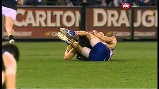 2012 R17 Western Bulldogs v Carlton [upl. by Dlanigger]