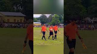 Football Referees Coming from Football Playground at Kachubil Gandakhungur Playground 2024 [upl. by Etyak]