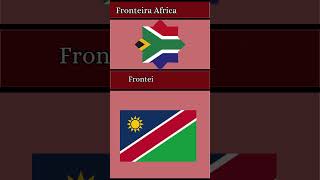 Comparando Fronteiras Perigosas Entre Dois Países Inimigos comparando comparandotudo [upl. by Akkim212]