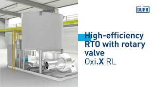 OxiX RL – Highefficiency RTO with rotary valve [upl. by Neneek]