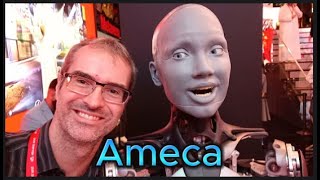 Can Ameca interact with humans Is Ameca a strong AI and Is Ameca the robot real [upl. by Neelsaj]