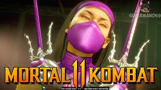 PLAYING WITH KLASSIC MILEENA  Mortal Kombat 11 quotMileenaquot Gameplay [upl. by Ardnuhsal]