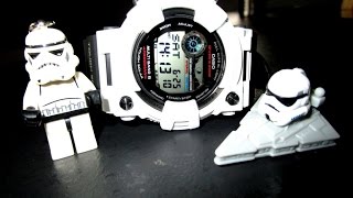 G Shock GWF1000 Frogman Custom Stormtrooper Version UNBOXING by TheDoktor210884 [upl. by Anierdna]