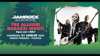 Tre Allegri Ragazzi Morti Hooponopono Live al Jamrock Festival Vicenza 21 luglio 2024 [upl. by Mace]