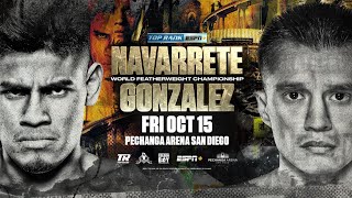 Emanuel Navarrete vs Joet Gonzalez Full Fight Prediction  Shoot The Jab [upl. by Newsom]