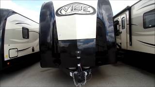 2015 FOREST RIVER VIBE 312BHS TRAVEL TRAILERSOLD [upl. by Sorrows344]