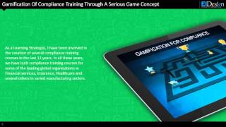 Gamification Of Compliance Training Through A Serious Game Concept [upl. by Gifford]