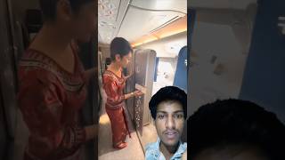 Firet Class ln Singapore Airlines dubbing l Mridul Madhok Damongeis shorts [upl. by Duston]