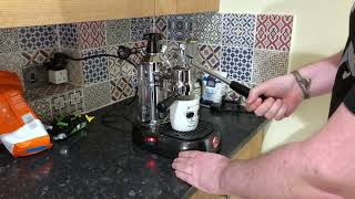 La Pavoni Europiccola Lever Coffee Machine Review and Unboxing [upl. by Bluefarb591]