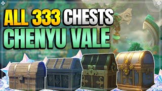 ALL Chest Locations in Chenyu Vale  Liyue 44  In Depth Follow Along 【Genshin Impact】 [upl. by Cissej]