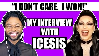 icesis couture on winning vulnerability amp cast drama on canadas drag race  TOO MUCH INTERVIEWS [upl. by Rani]