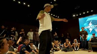 Kast vs Crazy Kidd TOP8 Open Popping War Vol 4 [upl. by Ailic]