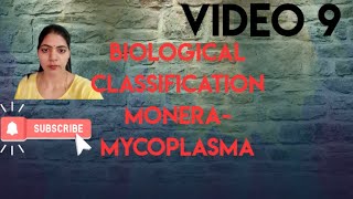 Biological Classification l MoneraMycoplasma l Class 11 NCERT NEET Biology l [upl. by Ahsimot]