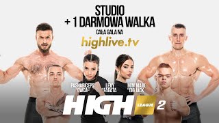 HIGH League 2 Studio i pierwsza walka [upl. by Elsi]