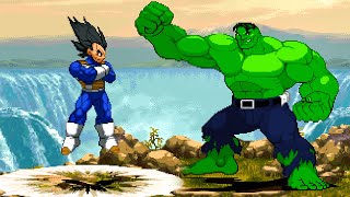 Vegeta Vs WorldBreaker Hulk  Monstrous Beast [upl. by Leal]