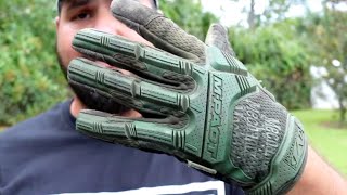 Mechanix Wear M Pact MultiCam Tactical Work Gloves [upl. by Lainad]