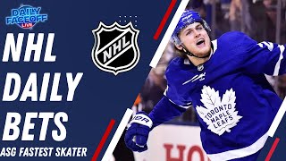 NHL All Star Game Skills Competition Predictions  Daily Faceoff Live [upl. by Iharas]