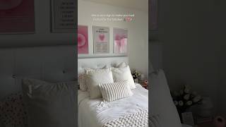 christmas bedding refresh🎄💗 christmas aesthetic cleaning organization thatgirl holidayseason [upl. by Nagek224]