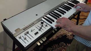 Farfisa Syntorchestra Vintage Synthesizer From 70s [upl. by Eveineg]