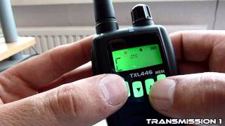 TTi TXL446 PMR Radio Review HD [upl. by Suicul]