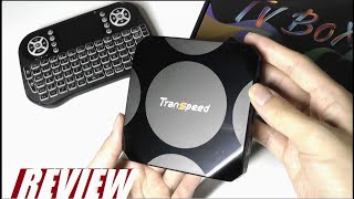 REVIEW Transpeed S905W2 Smart Android TV Box  4K UHD  4GB RAM  BT 52 [upl. by Zednanreh]