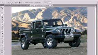 Photoshop CS4 Tutorial  Creating Selections  Part 5  Quick Selection Tool [upl. by Mahmoud]