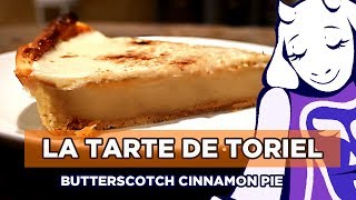 LA TARTE DUNDERTALE et de DELTARUNE  Butterscotch Cinnamon Pie [upl. by Zavala895]