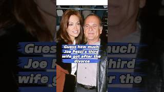 How much Joe Pesci’s third ex got in divorce celebrity joepesci [upl. by Vinaya86]