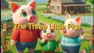 The Three Little PigsBedtime story故事，childrens story，兒童英語繪本，睡前故事 [upl. by Rheinlander]