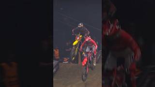 Ken Roczen vs Vince Friese ☠️ wsx supercross [upl. by Ashlie]