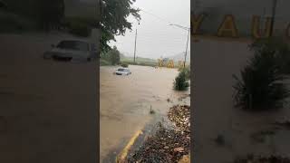 Yauco Puerto Rico esta Inundado Flash Flood [upl. by Grissel]