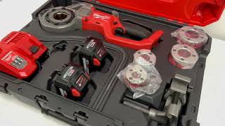 Milwaukee M18 Pipe Threader Kit [upl. by Aicatsana]