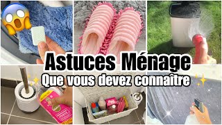 10 ASTUCES MÉNAGE QUE VOUS DEVEZ CONNAÎTRE 👍☑️ [upl. by Aizirk]