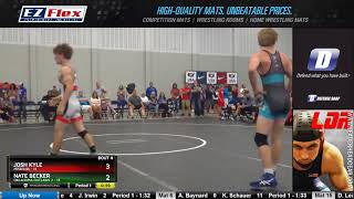 Mat 4 120 Josh Kyle Missouri Vs Nate Becker Oklahoma Outlaws 2 [upl. by Lula]