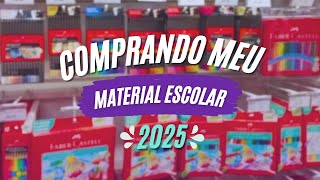 COMPRANDO MEU MATERIAL ESCOLAR 2025 NA KALUNGA materialescolar comprandomaterialescolar [upl. by Raila776]