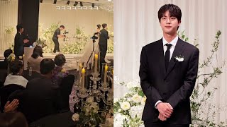 The Stunning Appearance of BTSs Jin at a Wedding Event [upl. by Daisy]