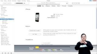 iTunes ile iPhone Yedeği Alma [upl. by Anemolihp]