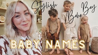 50 Stylish Boho Boy Names That Are Setting New Trends  SJ STRUM BABY NAMES [upl. by Hirsch]