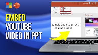 How To Embed A YouTube Video In PowerPoint Full Guide [upl. by Ahtelra]