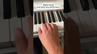 How to improvise anything on the piano 👀 [upl. by Matazzoni]