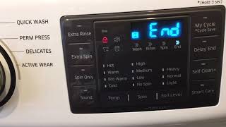 Samsung washing machine chime [upl. by Arvy]