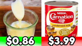 Easy Homemade Sweetened Condensed Milk and cheaper too [upl. by Trelu]