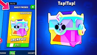 JACKPOT🤑 LEGENDARY NEW TROPHY BOX🎁🔥 UPDATE BRAWL STARS  Brawl Stars concept [upl. by Culver735]