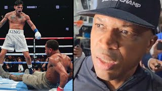 Derrick James Reacts to Ryan Garcia KNOCKING DOWN amp BEATING Devin Haney [upl. by Nolyd]