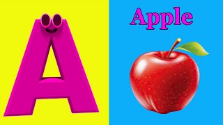 ABC Phonics Song Alphabet Song abc song A for Apple kids nursery rhymes toddler learning videos [upl. by Rowland]