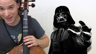 How to Play IMPERIAL MARCH on Cello [upl. by Noivart]