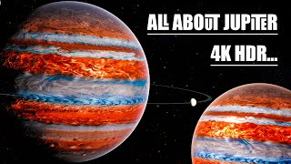 Jupiter  All About Jupiter  Solar System  Data World  4K HDR [upl. by Stone]