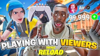 Live Fe4rless Fortnite Trolling Playing With Viewers  Fortnite Reload [upl. by Kiran]