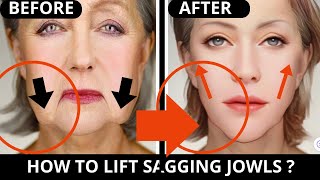 🛑 EFFECTIVE ANTIAGING FACE LIFTING EXERCISES FOR SAGGING SKIN JOWLS LAUGH LINES FOREHEAD CHEEKS [upl. by Wobniar182]