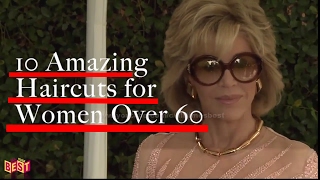 10 Amazing Haircuts for Women Over 60 [upl. by Angeli]